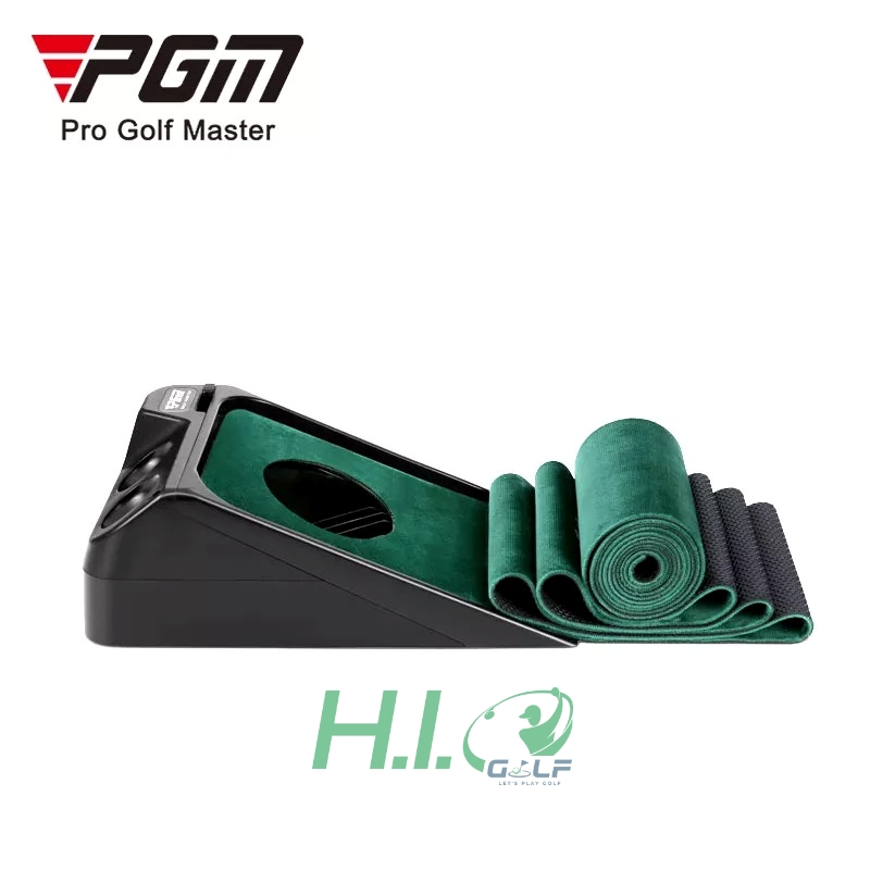 Thảm tập Putt Golf PGM hồi bóng tự động bằng điện – CH318