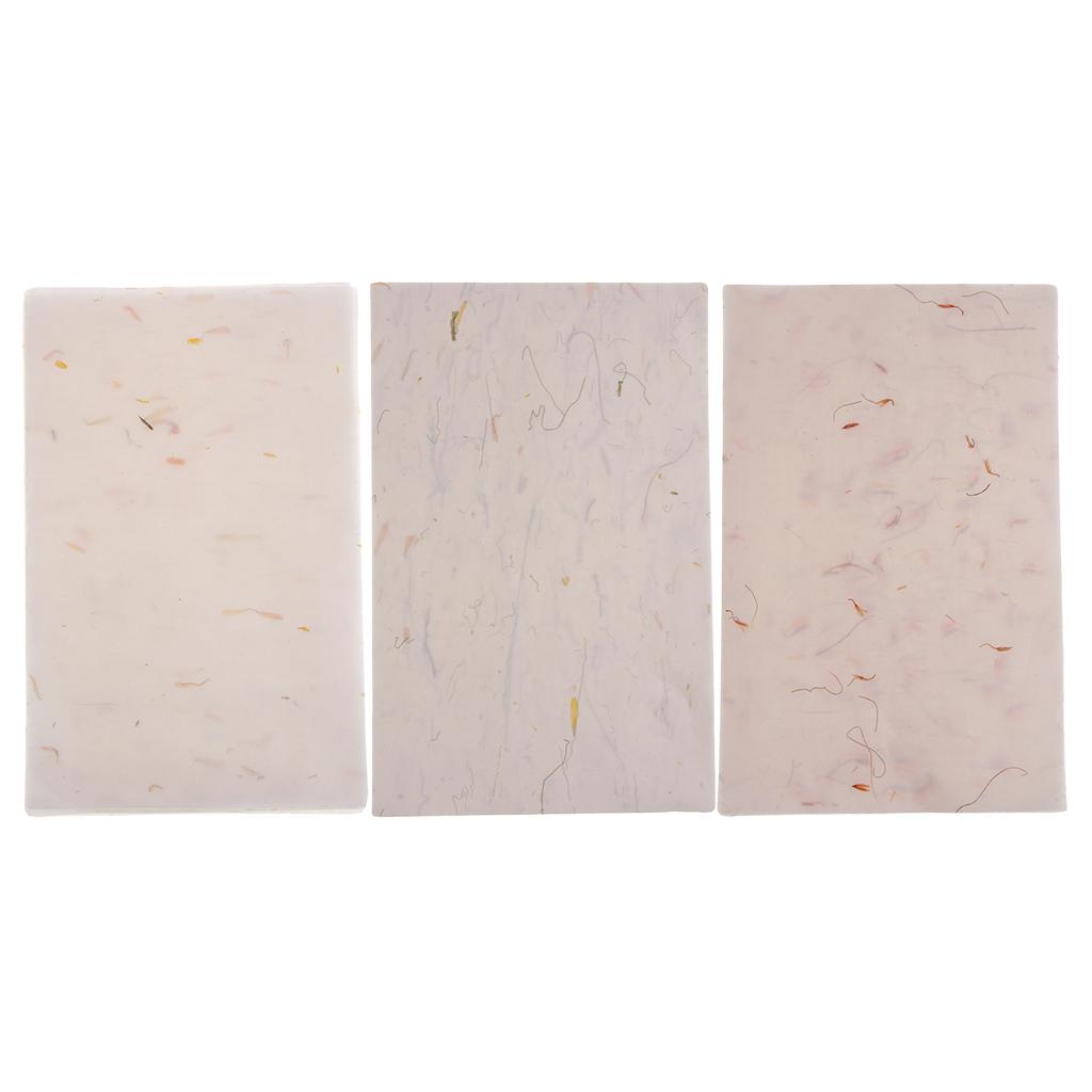 10Pcs Handmade Xuan Paper Washi Paper Stationery Paper