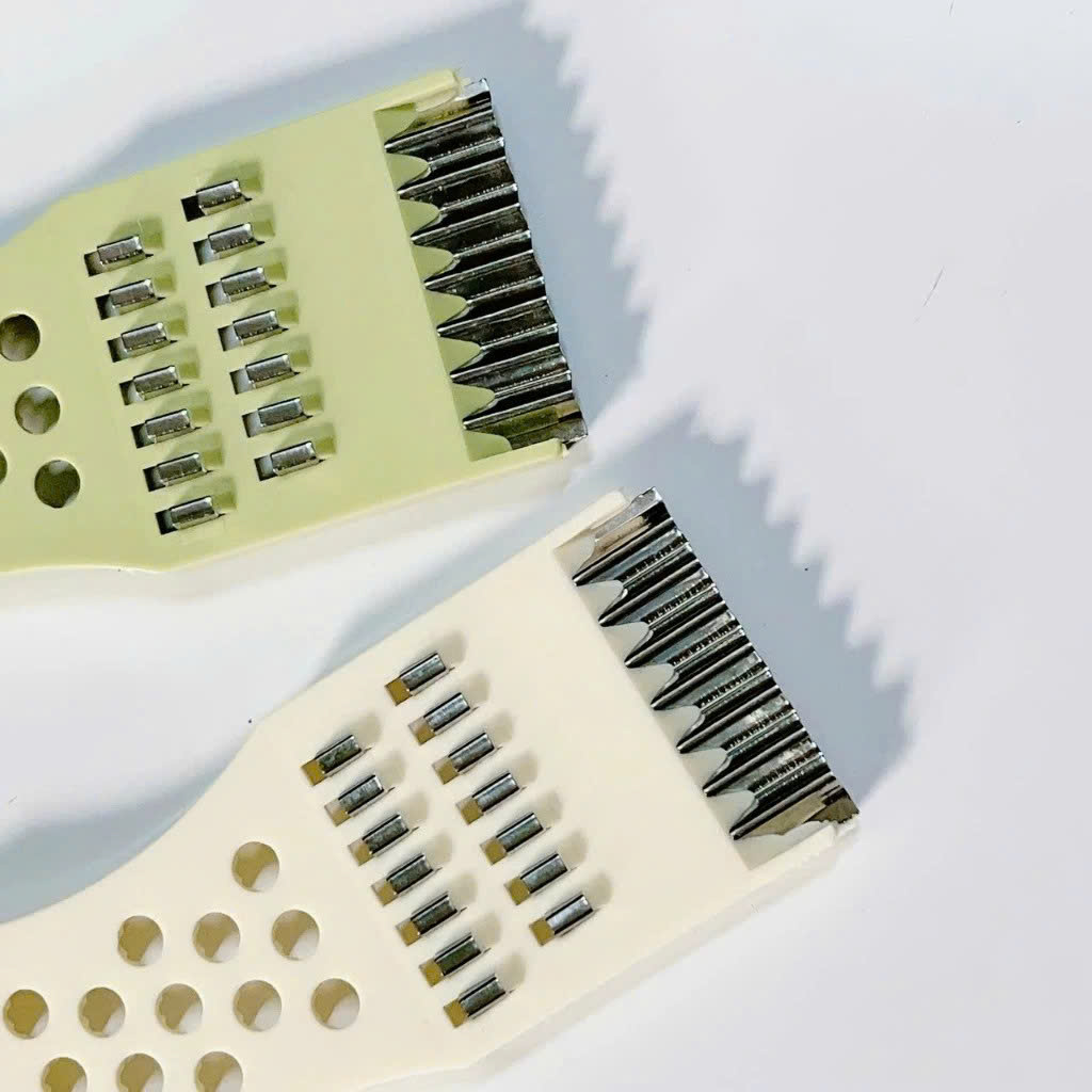 Nạo Rau Củ Quả Đa Năng 5in1 Loại Vỉ Xịn Loại 1, Lưỡi Răng Cưa Cán Nhựa Dùng Gọt Vỏ, Tạo Hình Rau Củ 3002 - HÀNG CHÍNH HÃNG MINIIN