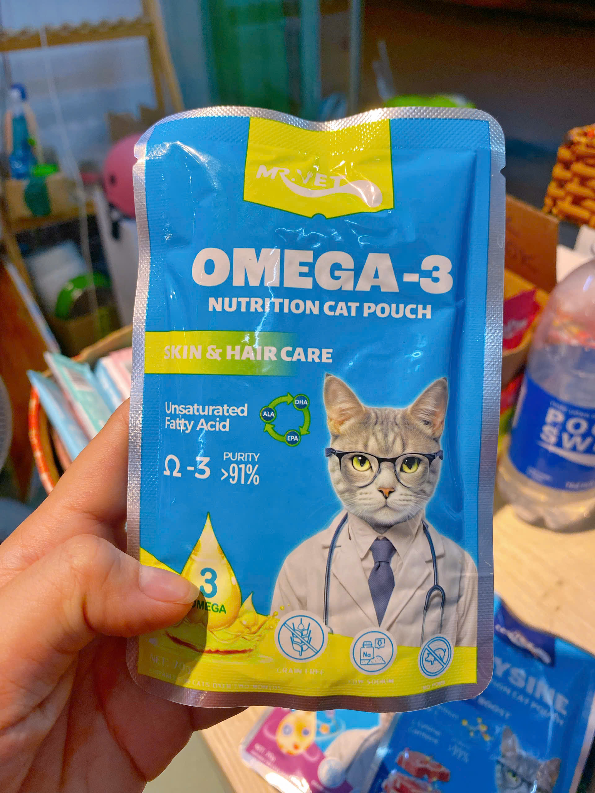 Pate Cho Mèo MRVET 70g Bổ Sung Protein, Prebiotics và Taurine, Dùng Cho Mèo Mọi Lứa Tuổi