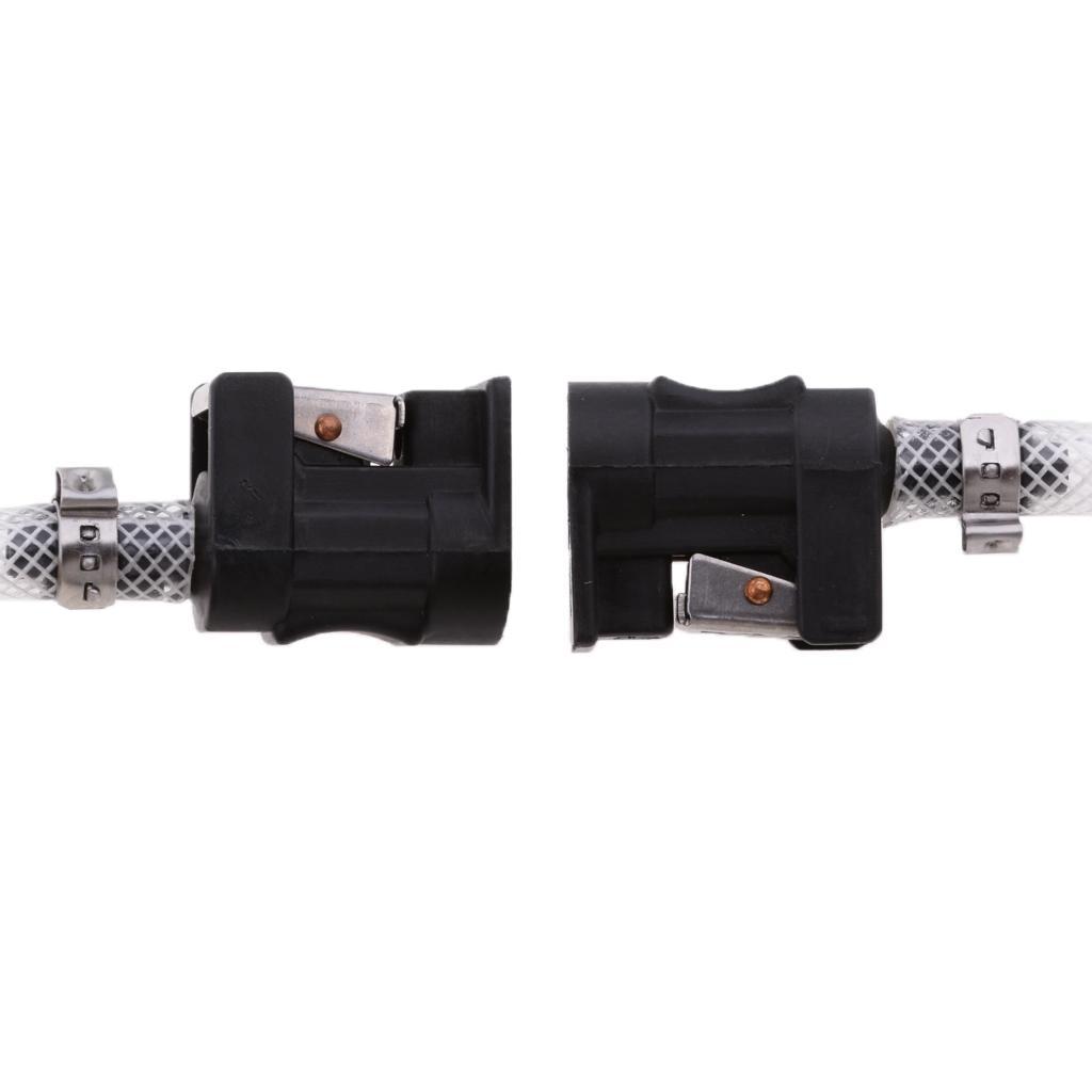 8mm Fuel Line Hose Bulb with Connector For White