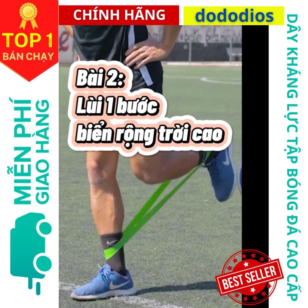 Dây Mini Band Dây Cao Su Kháng Lực DoDoDios Tập Chân Mông Đá Bóng