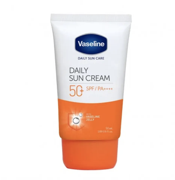 Kem chống nắng VASELINE Daily Sun Cream 50+ SPF/PA+++ (Tuýp 50ml)
