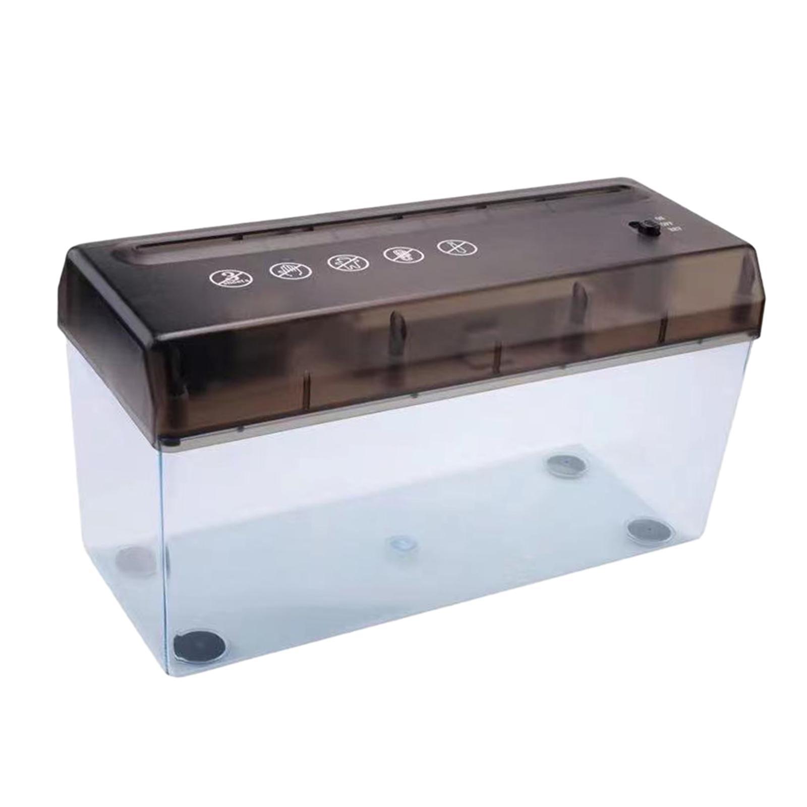 Portable Mini Paper Shredder Home Office for Letters Household Paper Cutter