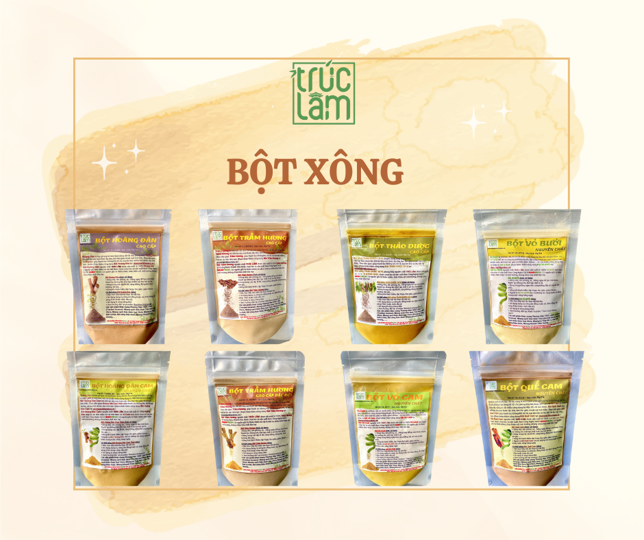 BỘT XÔNG HOÀNG ĐÀN CAO CẤP