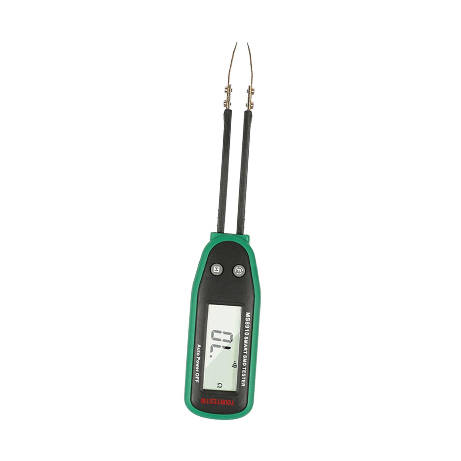 Smart SMD Tester Resistor Tester Tweezer Multimeter Test Electrical Electronic Component Analyzer Testing Clips Tweezers Test Clip