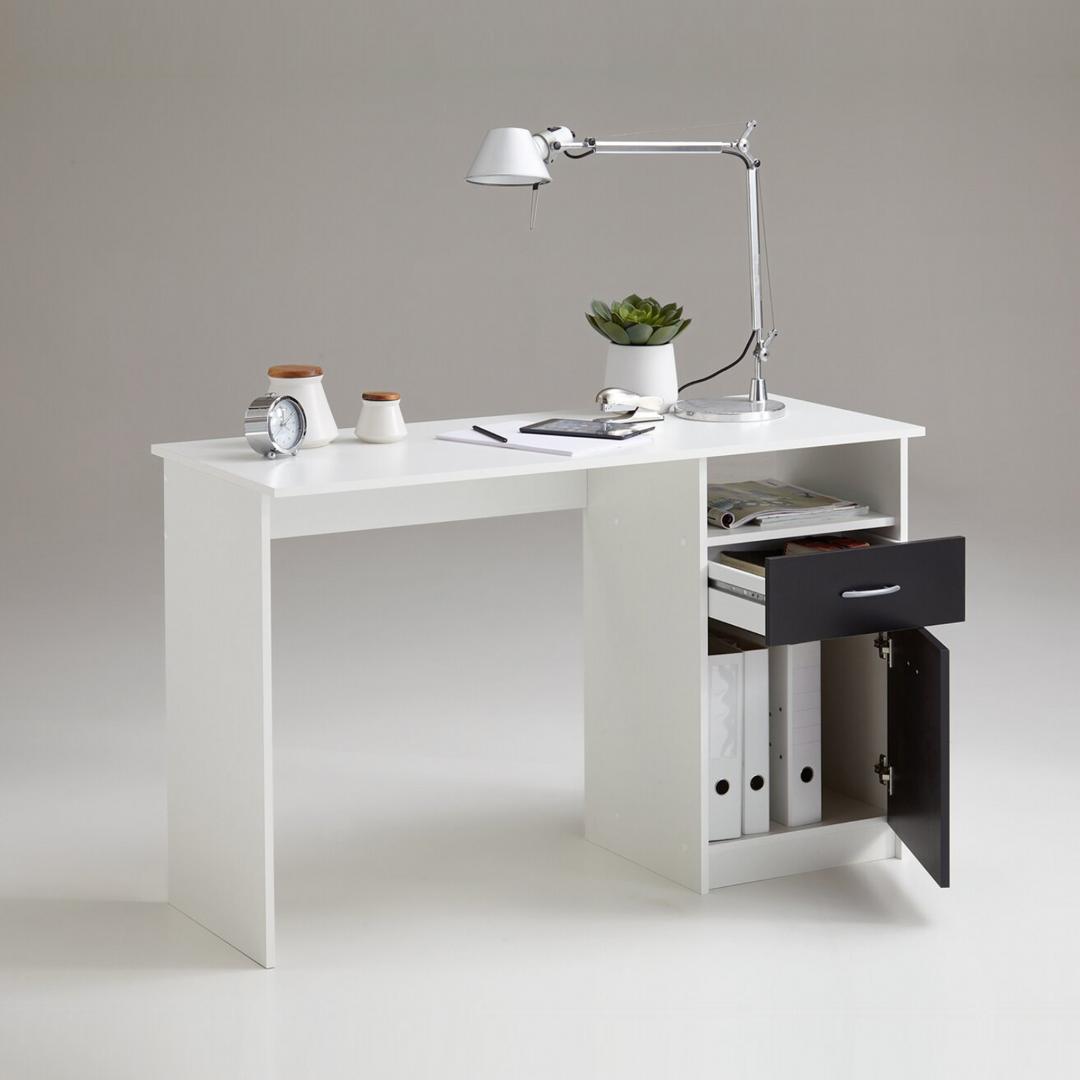 Bàn làm việc, bàn học gỗ hiện đại SMLIFE Duane | Gỗ MDF dày 17mm chống ẩm | D120xR60xC75cm