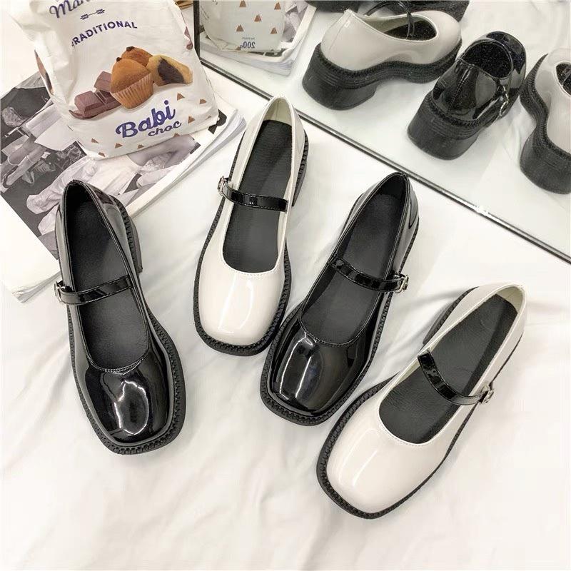 GIÀY LOAFER SOBINAA BASICS - GIÀY LOAFER NỮ ĐỘN ĐẾ 3 PHÂN - SỤC OXFORD THỜI TRANG 3CM