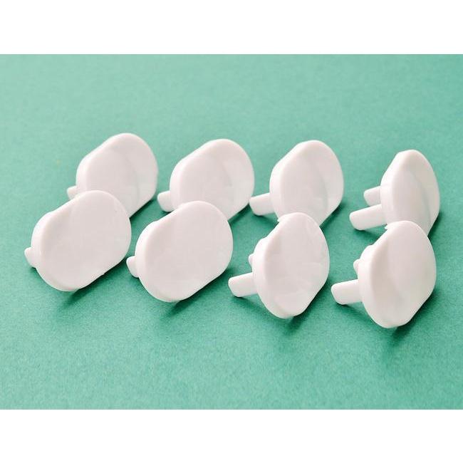 Bộ 10 nút che ổ cắm điện 2 chân an toàn cho bé yêu