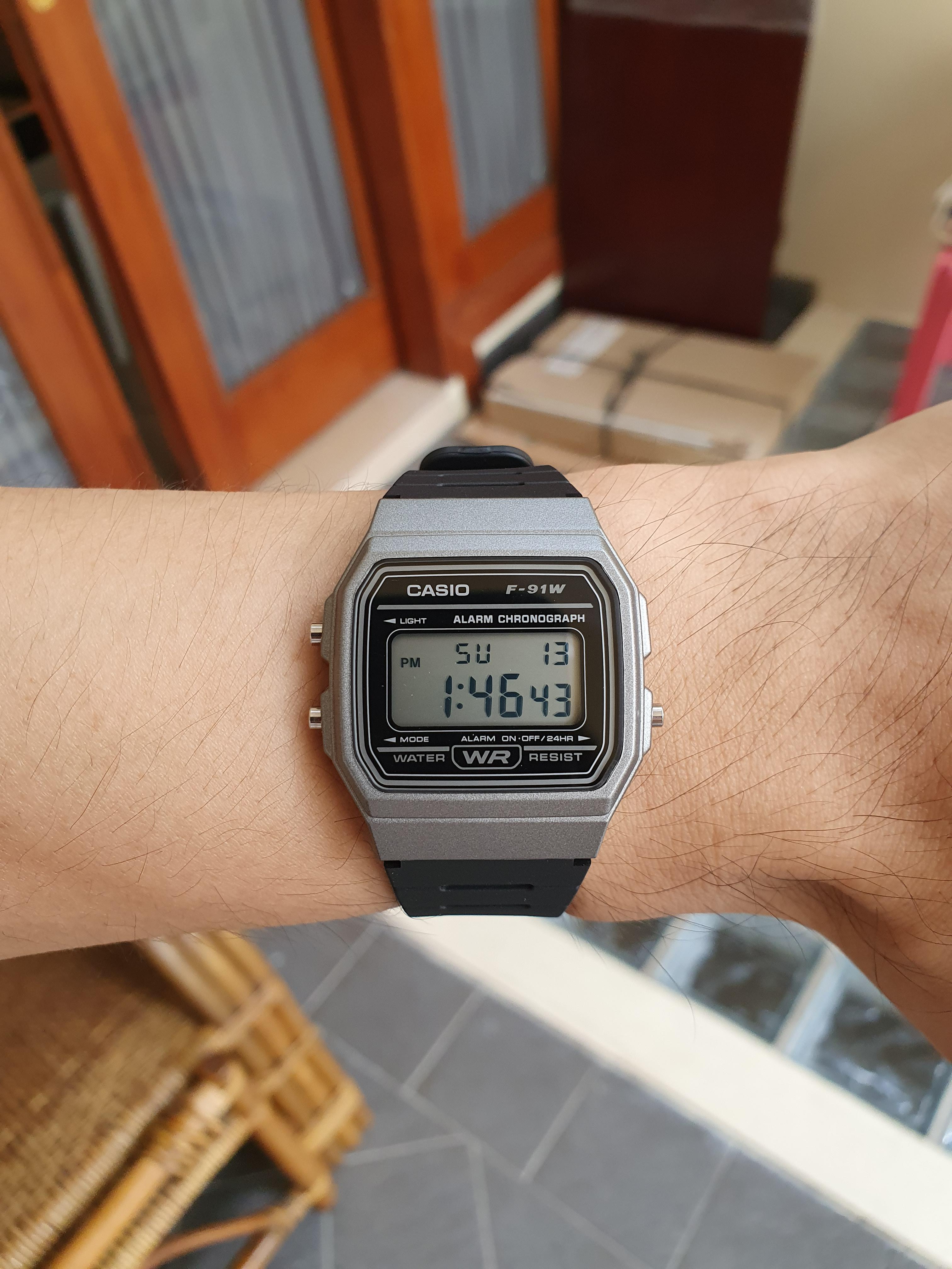 Đồng Hồ CASIO F-91WM-1B | F-91WM-1BDF