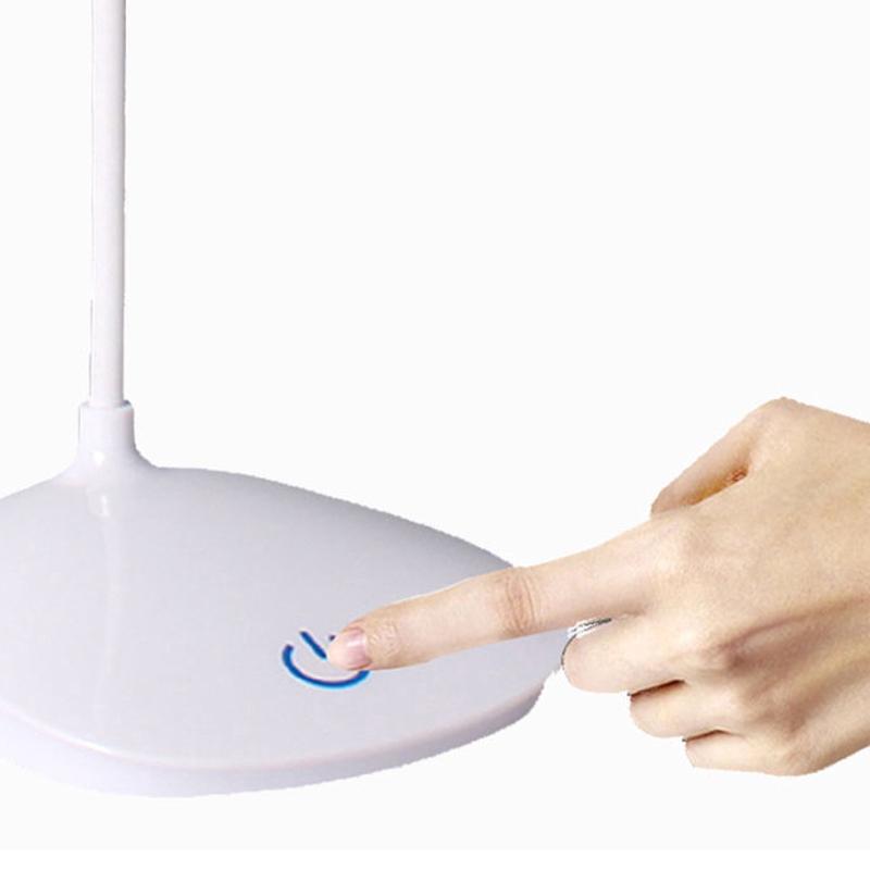 Đèn bàn bóng đèn LED có cảm ứng chạm sạc qua USB