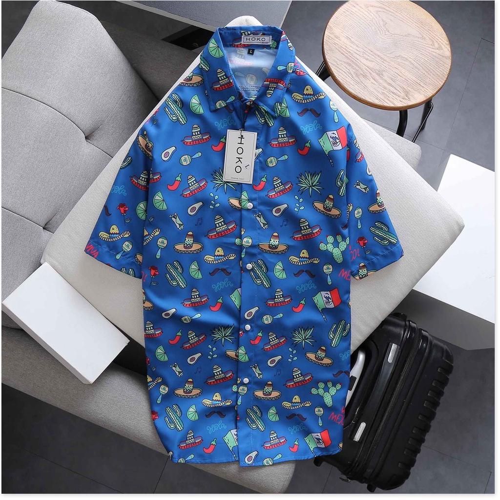SIÊU PHẦM HOT HÈ ÁO SƠ MI NAM CỰC CHẤT CỰC PHONG CÁCH , HOẠ TIẾT ĐỘC LẠ KME FASHION