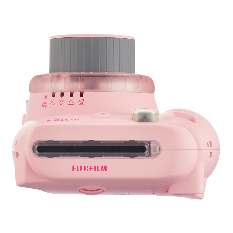 Máy Ảnh Selfie Lấy Liền Fujifilm Instax Mini 9 Clear Pink - Hàng Chính Hãng