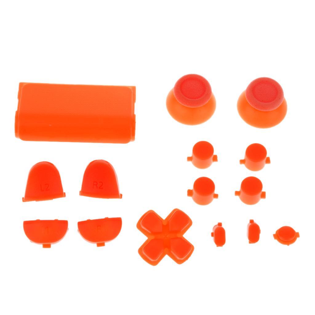 L2 R2 Buttons  Thumbstick Full Set for  Controller Orange