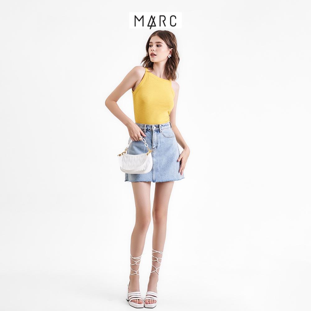 Áo thun 2 dây nữ MARC FASHION kiểu cổ yếm FAVH100122