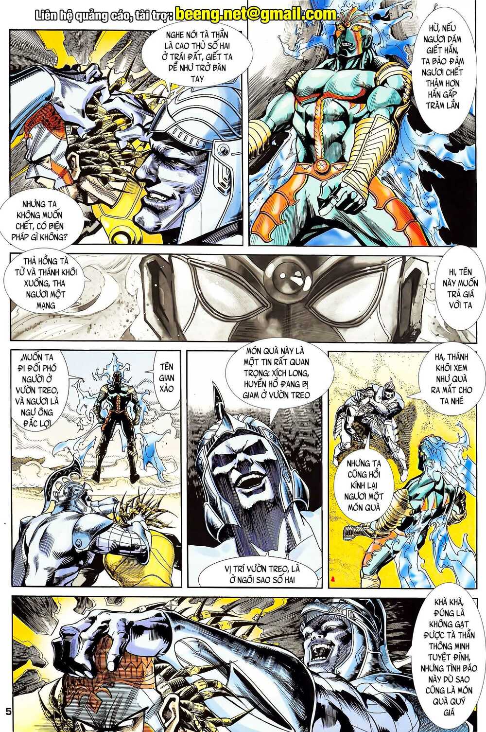 long hổ 5 thế chapter 134 5