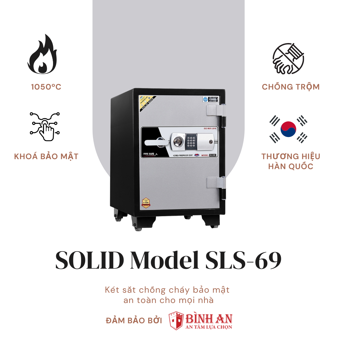 Két Sắt Solid SLS-69C (135kg)