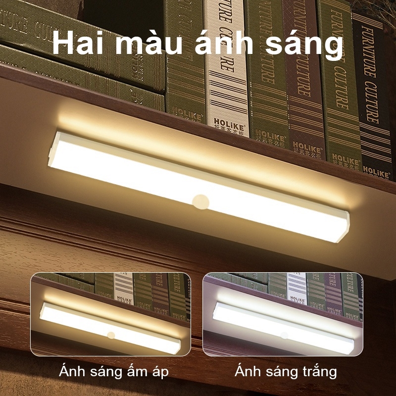 Đèn LED Cảm Biến Chuyển Động Nhiều Kích Cỡ Cảm Ứng Hồng Ngoại 3 Chế Độ Không Dây Điều Chỉnh Độ Sáng Qua 1 Lần Nhấn Ánh Sáng Bảo Vệ Mắt Tốt Tự Động Bật/Tắt Ban Đêm Đèn Học Làm Việc Đọc Sách Ngủ Cao Cấp Dễ Tháo Lắp Tiện Gắn Giường Cầu Thang Toilet Tủ USB