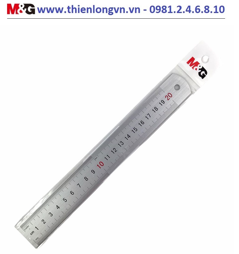 Thước kẻ nhôm 20cm M&amp;G - ARLN0483