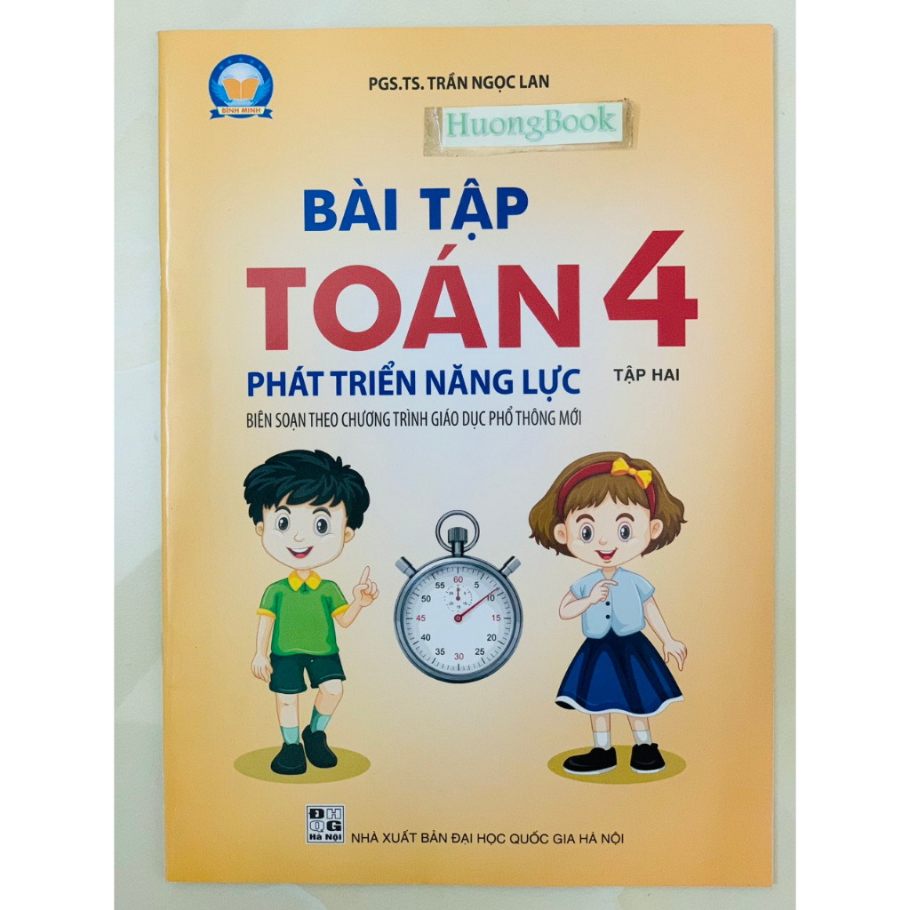 Sách - Combo Bài tập phát triển năng lực Toán 4 Tập 1+2