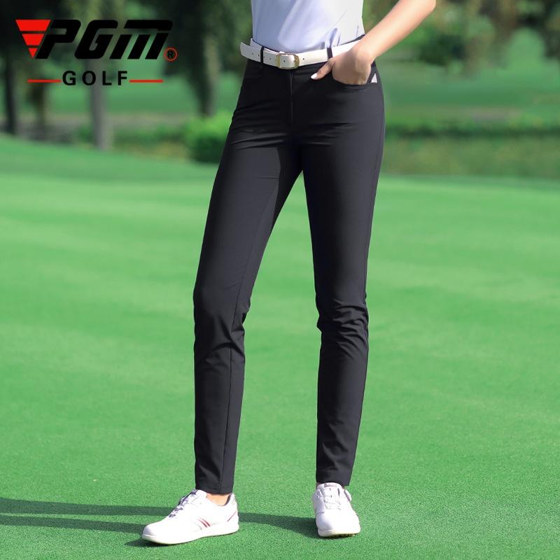 Quần golf nữ dài PGM thời trang thể thao chất vải siêu mềm nhanh khô thoáng khí GOLF PRO QN002