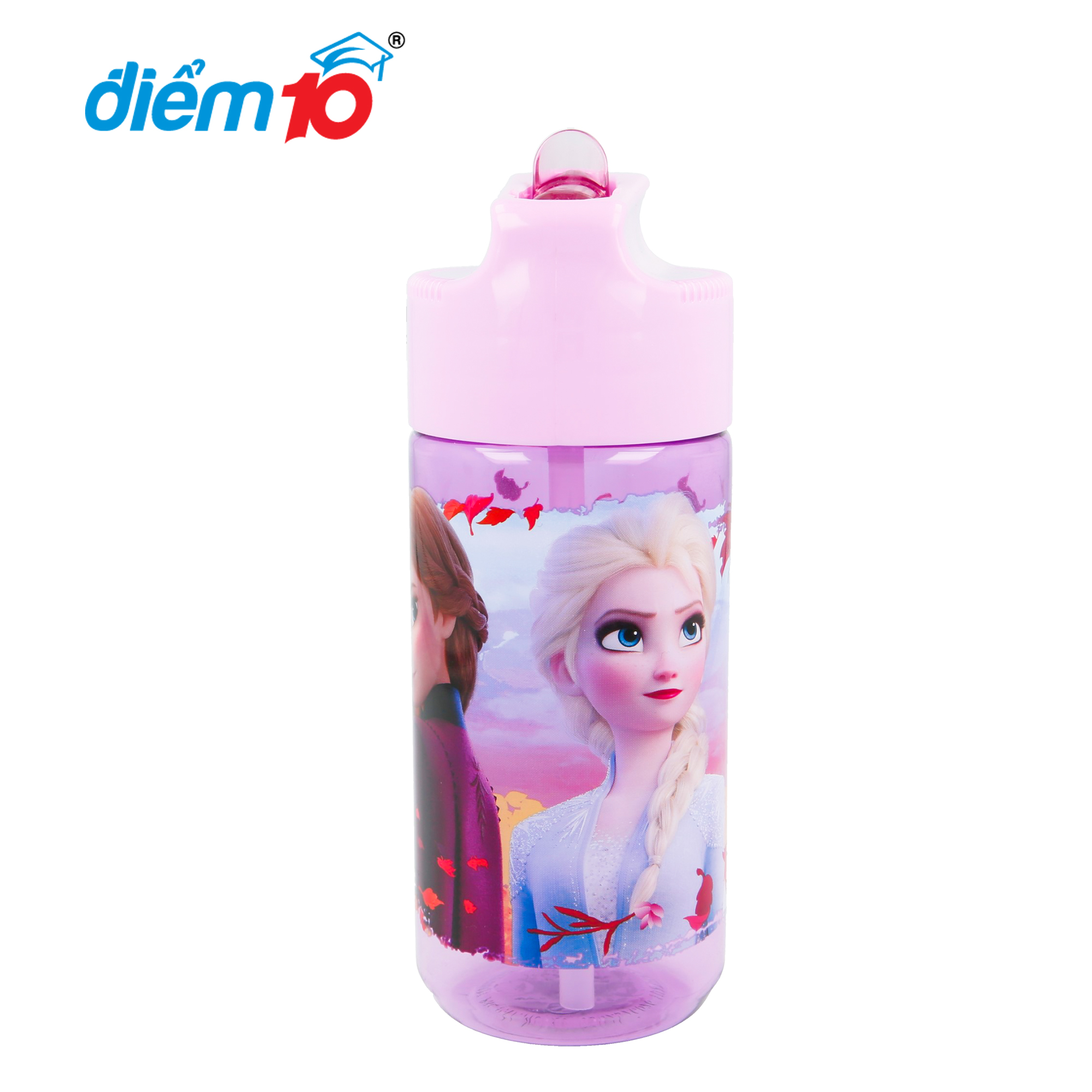 Combo cặp chống gù Thiên Long Điểm 10 Jolly kèm túi rút bình nước Frozen