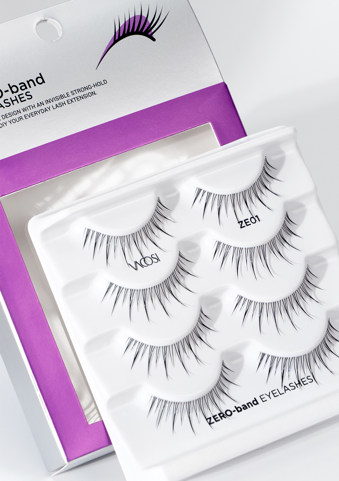 Lông Mi Gân Trong VACOSI ZERO-BAND EYELASHES - VM28