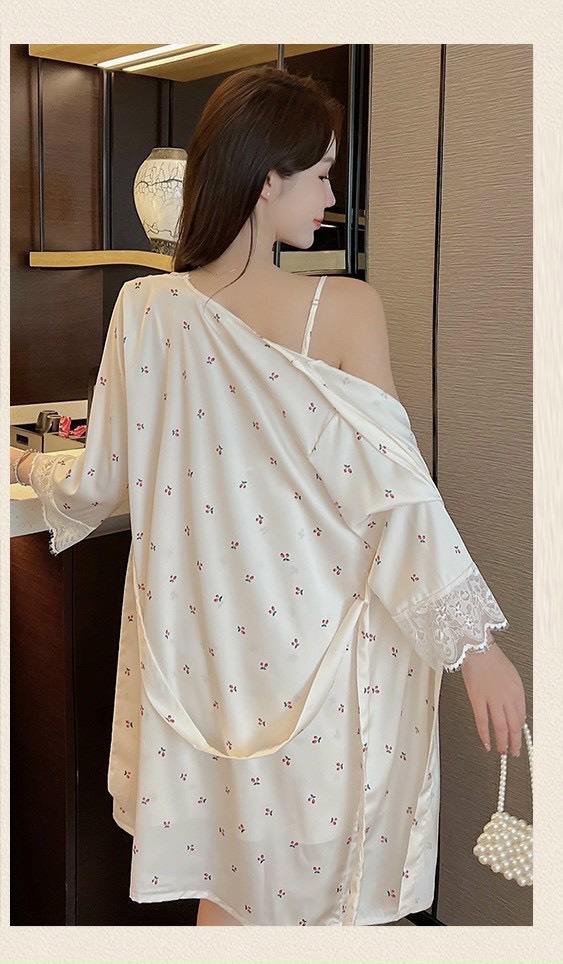 Váy Ngủ Trơn Nhẹ Nhàng Nữ tính