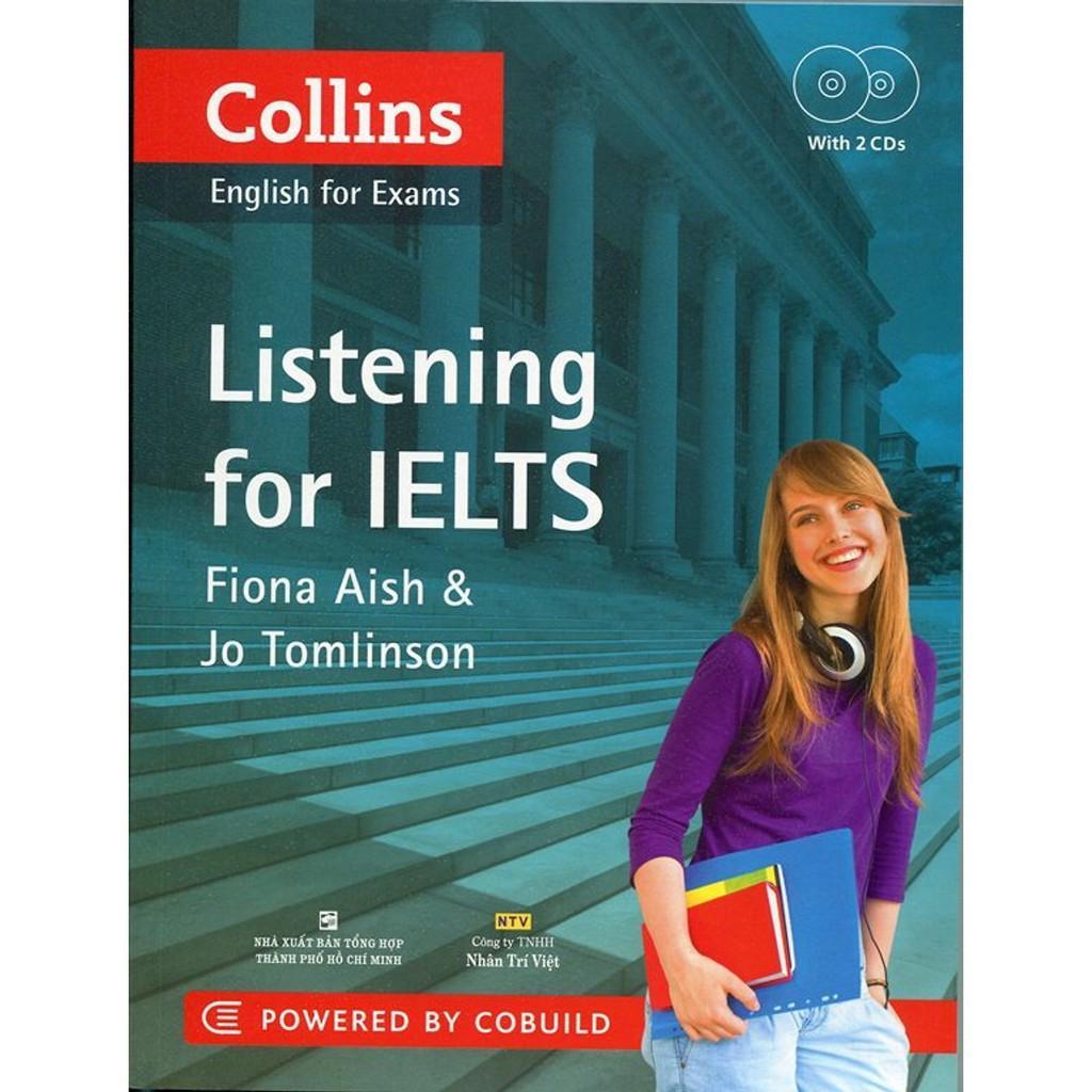 Sách - Collins - Listening for IELTS (Kèm 2 Audio CDs) - Nhân Trí Việt