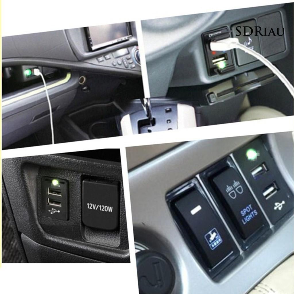 Đầu Sạc Usb Qc 3.0 Cho Xe Toyota / Honda