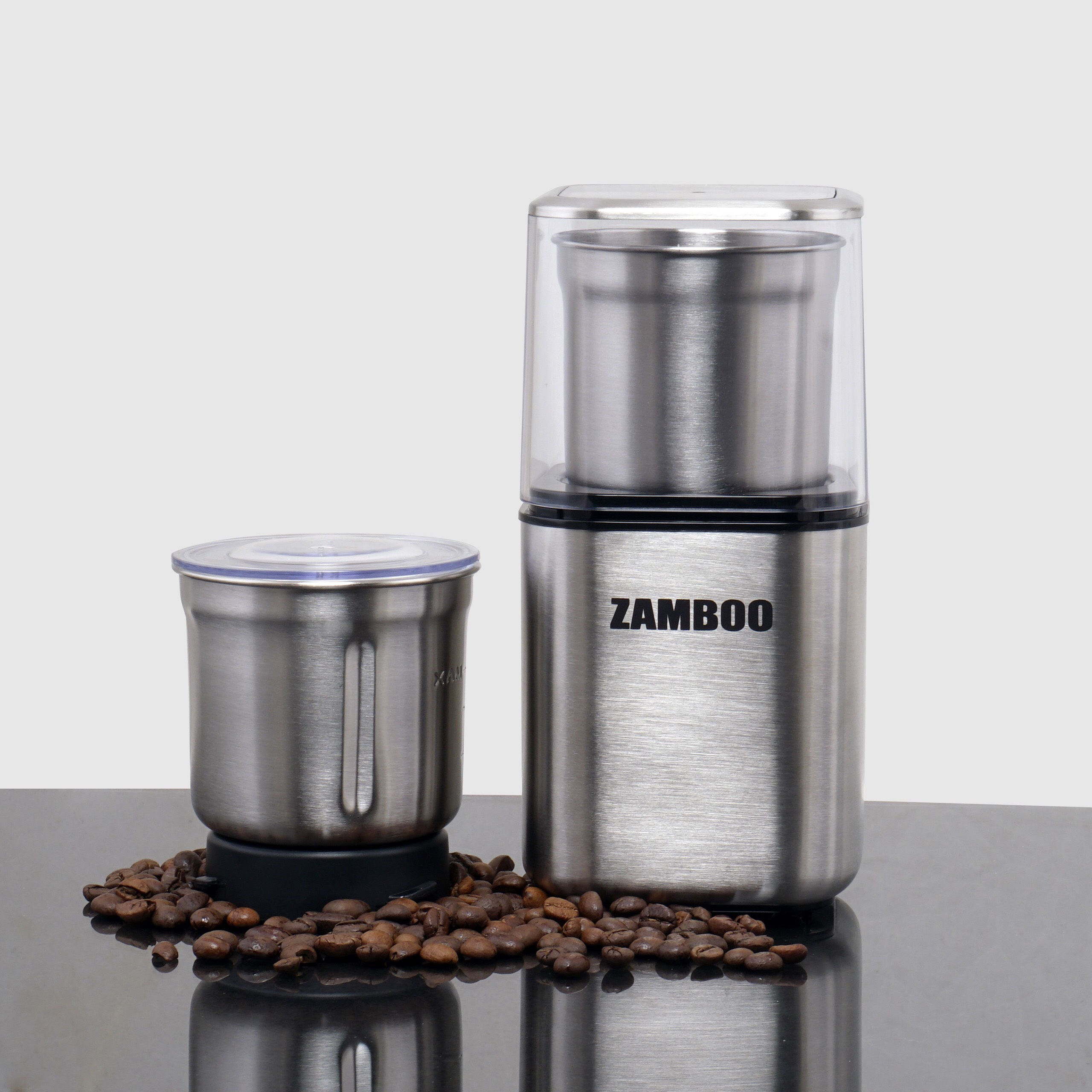 Máy xay 2 trong 1, xay khô và xay ướt Zamboo ZB-200GRC - Hàng Chính Hãng