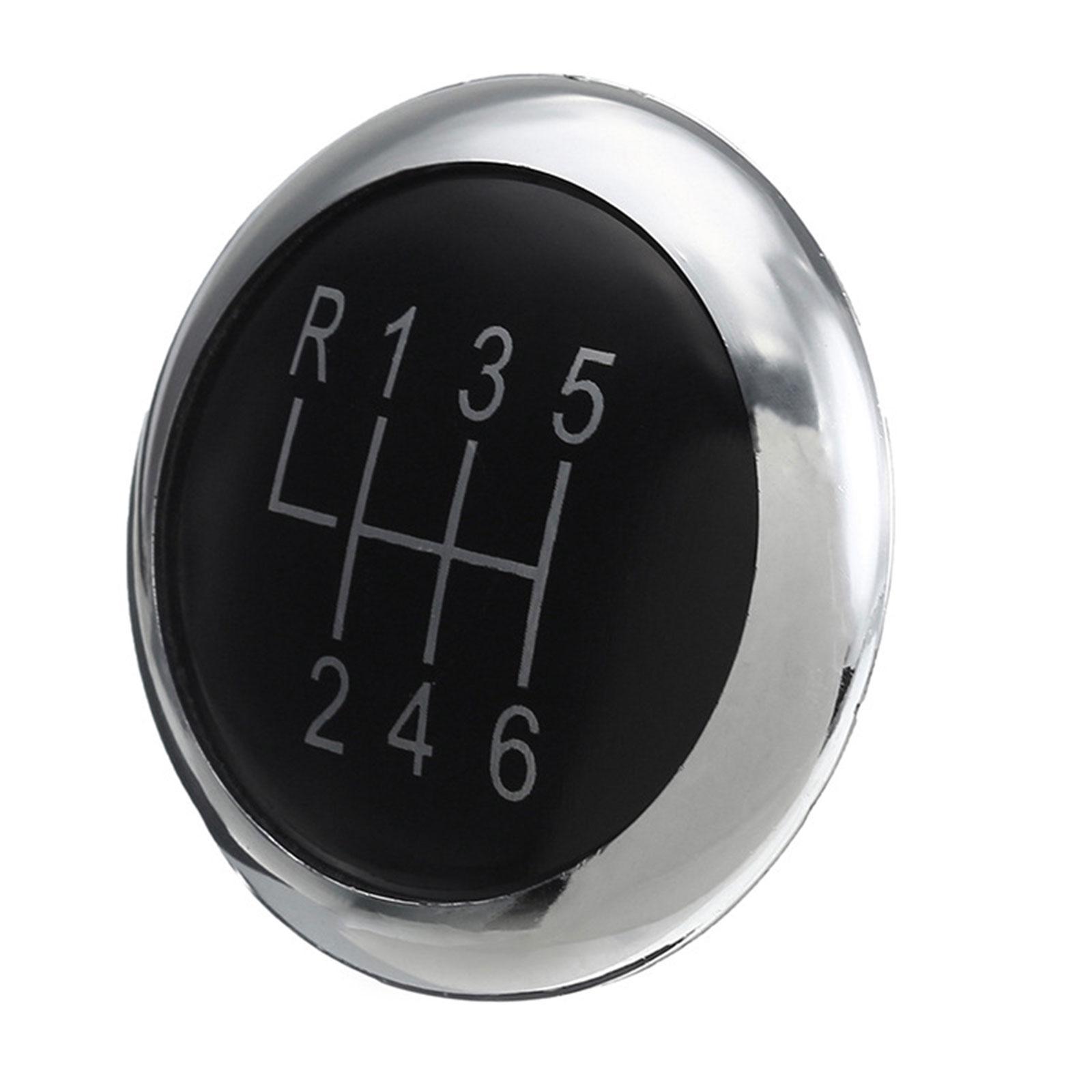 6 Speed Gear  Knob Lever Cover Easy to Install Replacement Accessory, Interior ,Durable, Auto Parts 3C0711144A ,Waterproof Speed  Knob