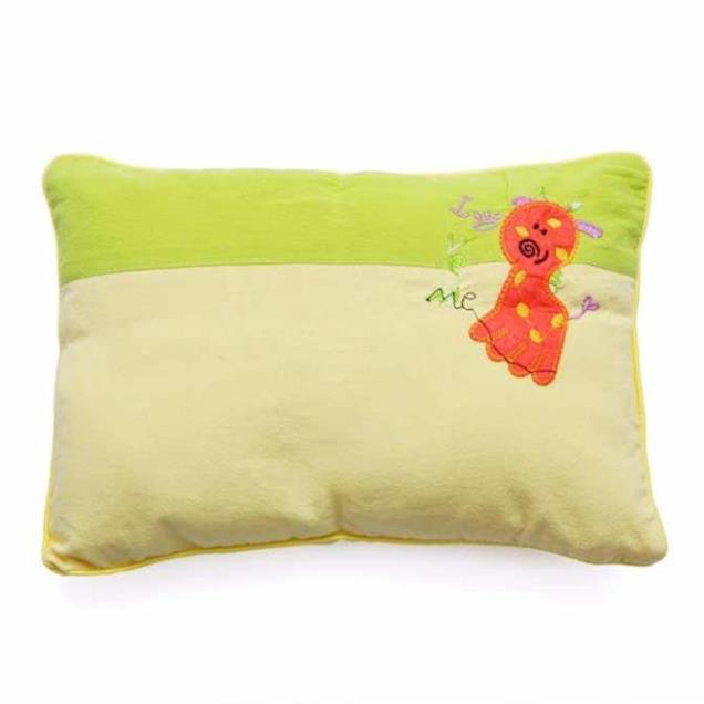 Gối nằm vải cara thêu hình cho bé baby