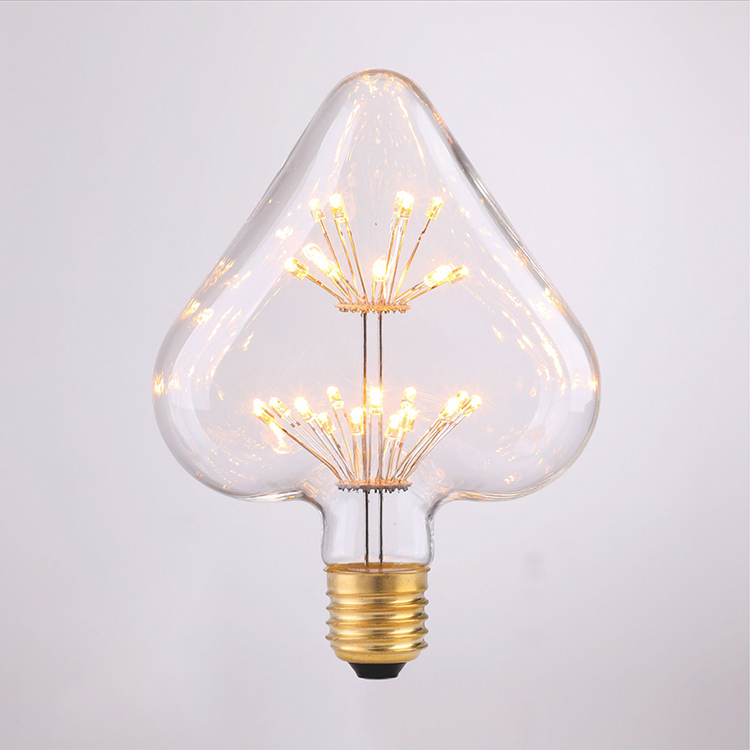 Đèn led bulb decor trang trí hình trái tim GV-FB-HEART