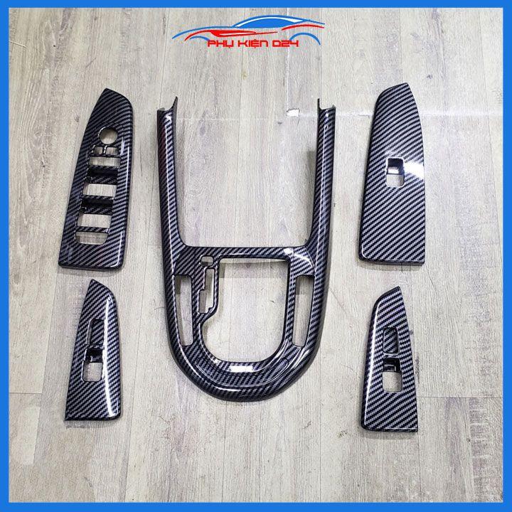 Ốp nội thất Kia K3 2021-2022-2023-2024 vân Cacbon nhựa ABS bảo vệ chống trầy xước và làm đẹp xe
