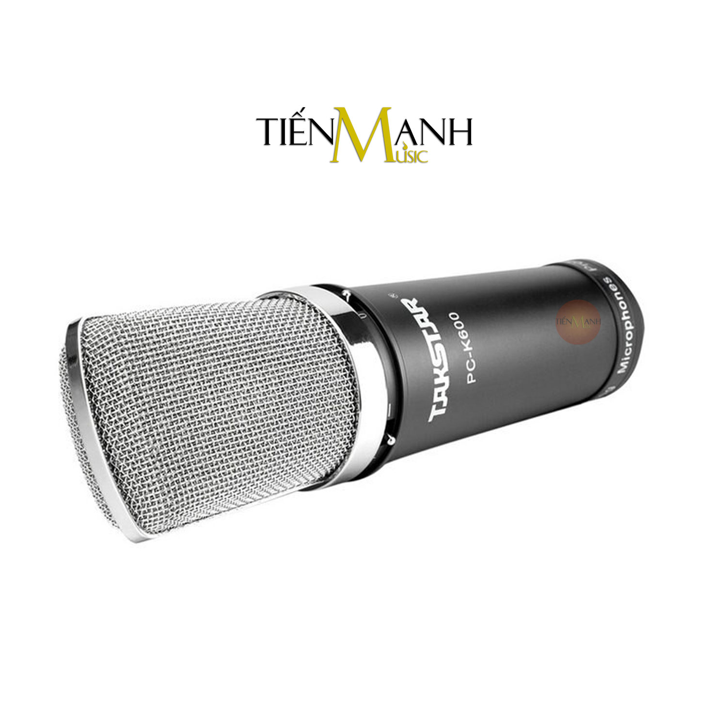 [Tặng Màng Lọc] Micro Takstar PC-K600 Mic Thu Âm Condenser Livestream Phòng Thu Studio PC K600 Microphone PCK600 Hàng Chính Hãng - Kèm Móng Gẩy DreamMaker