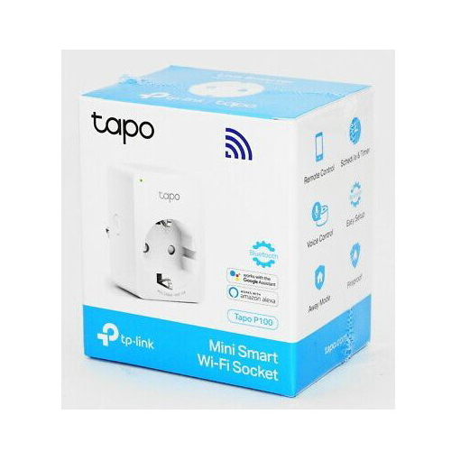 Ổ Cắm Điện Wifi Thông Minh TP-Link Tapo P100 - Hàng Chính Hãng
