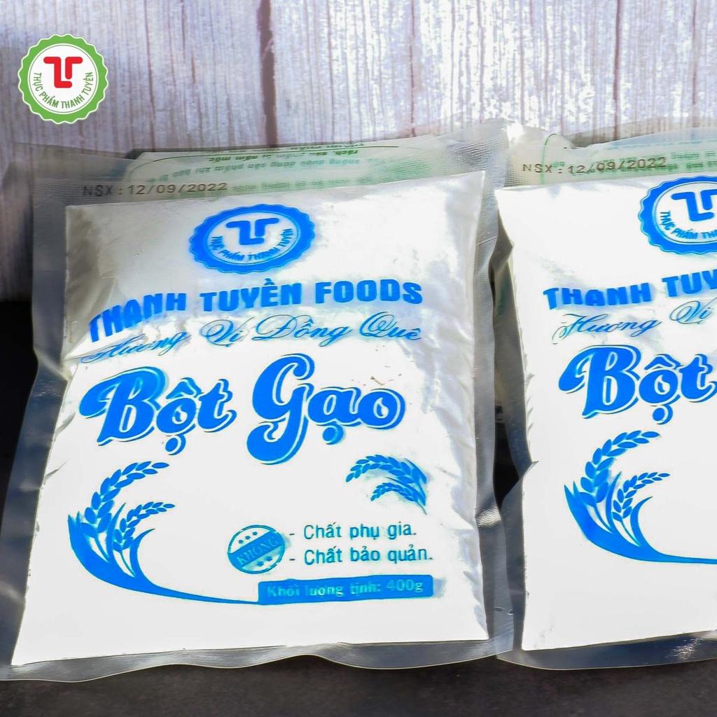 BỘT GẠO THANH TUYỀN FOOD LÀM BÁNH BÒ,BÁNH GIÒ,BÁNH ĐÚC ...{ 400G}