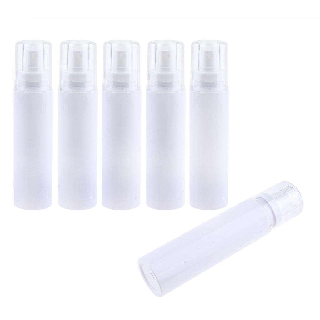 6 Chiếc Trống Mỹ Sương Bơm Chai Xịt Nước Hoa Mực Atomizer Hộp Đựng