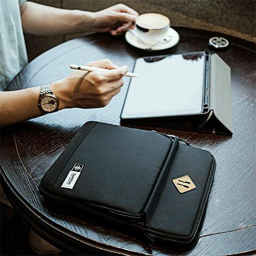 TÚI XÁCH CHỐNG SỐC TOMTOC (USA) SLIM HANDBAG CHO MACBOOK PRO/AIR 13”14″, CHO ULTRABOOK 13″ bảo vệ hoàn hảo chống va đập - HÀNG CHÍNH HÃNG