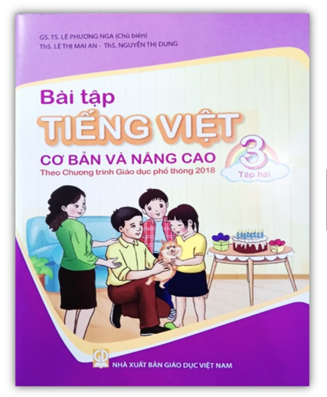 Sách - Bài tập tiếng việt cơ bản và nâng cao lớp 3 - tập 2