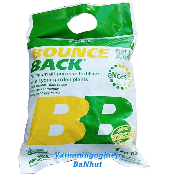 Phân Hữu Cơ Đậm Đặc Dạng Viên Bounce Back Túi 1KG