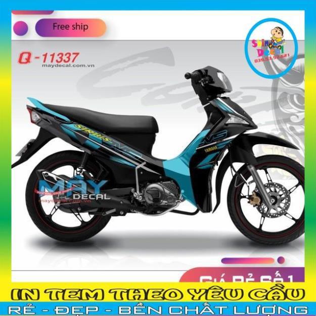 Tem rời sirius Gi xanh đen