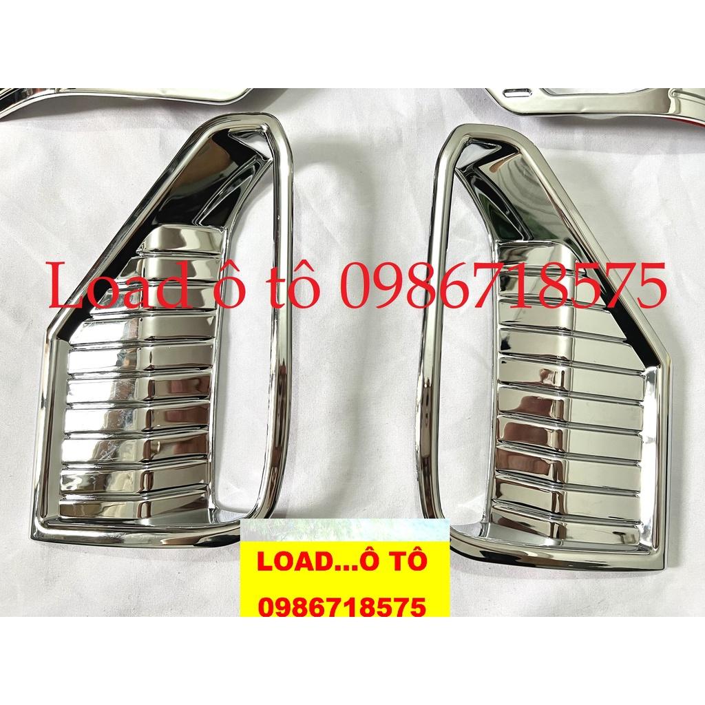 Ốp Viền Đèn Gầm Trước Sau Xe Mitsubishi Xpander 2023 Mẫu Mạ Crom Cao Cấp