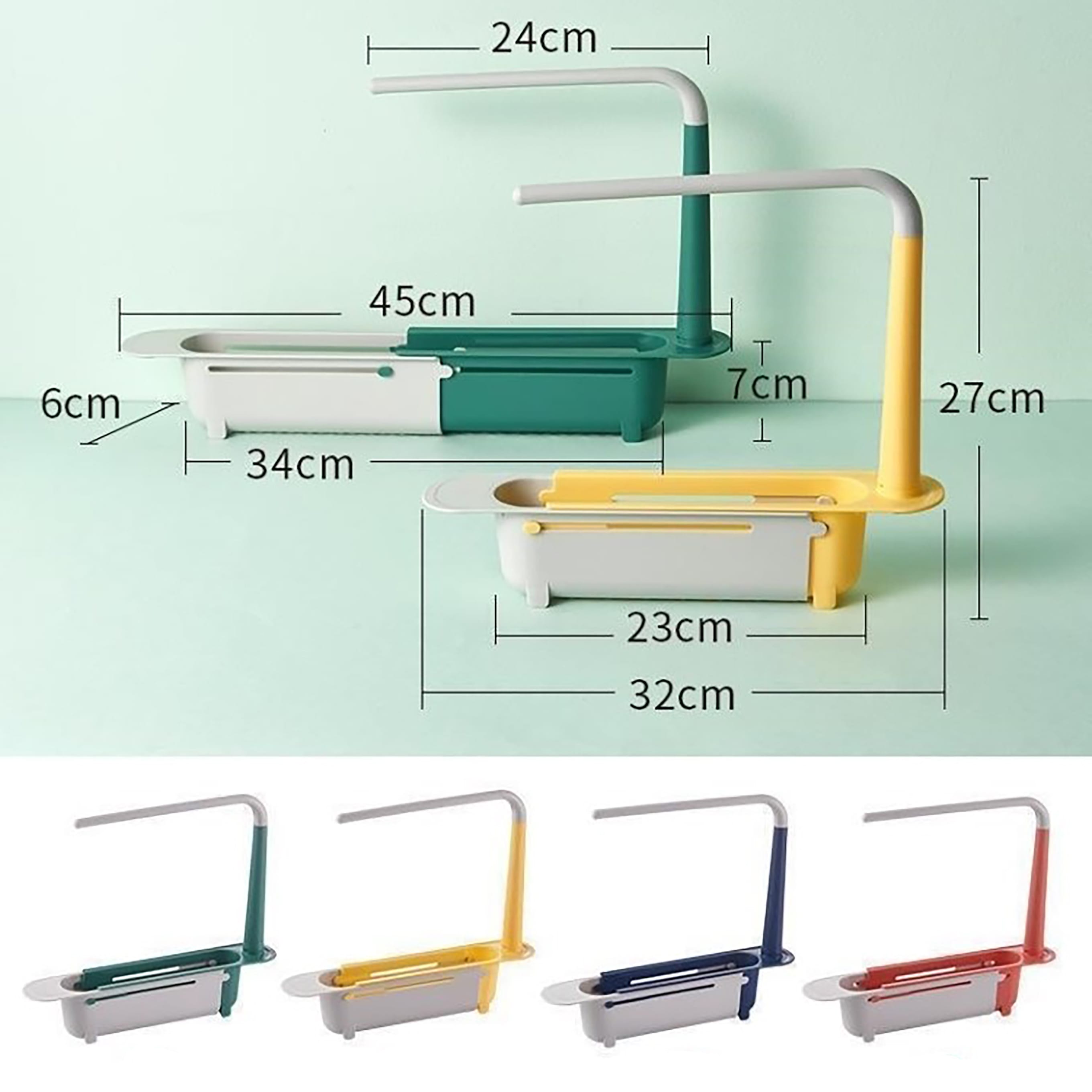 Giá Để Đồ Rửa Bát Đa Năng Gắn Chậu Rửa