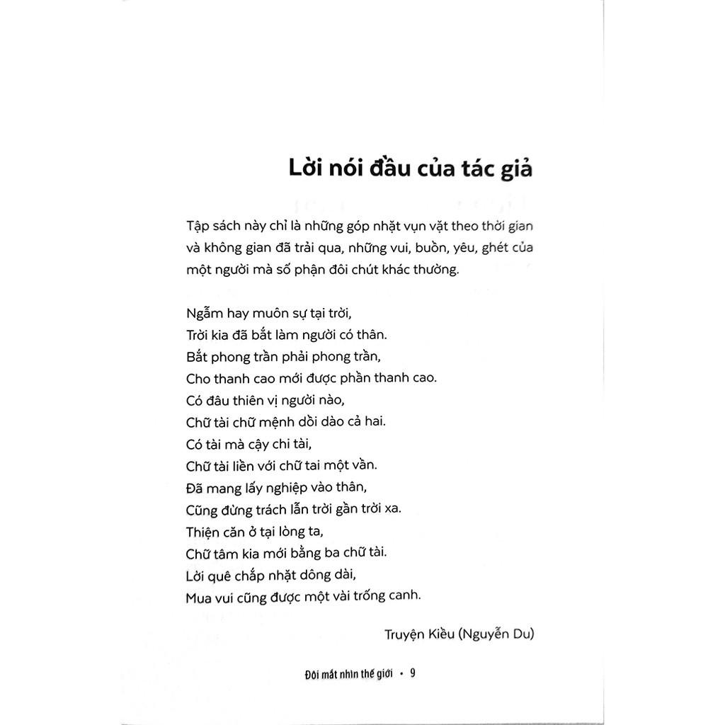 Sách Đôi Mắt Nhìn Thế Giới