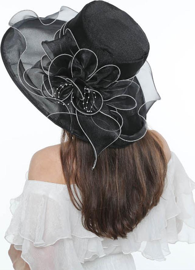 Mũ voan hoa đính ngọc trai phong cách tiểu thư - totdepre1122