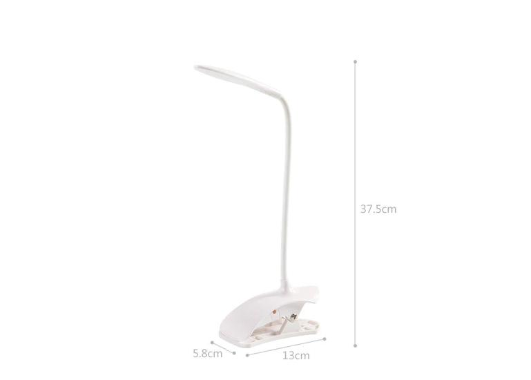 Đèn Led chống cận Table Lamp MH-007 Kẹp hoặc để bàn &amp; cổng USB tiện lợi di chuyển (Giao màu ngẫu nhiên)