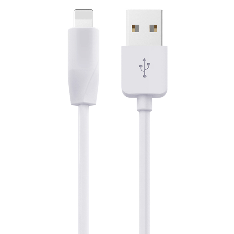 Cáp Sạc Lightning Hoco X1 1m Cho iPhone - Hàng Chính Hãng (Trắng)