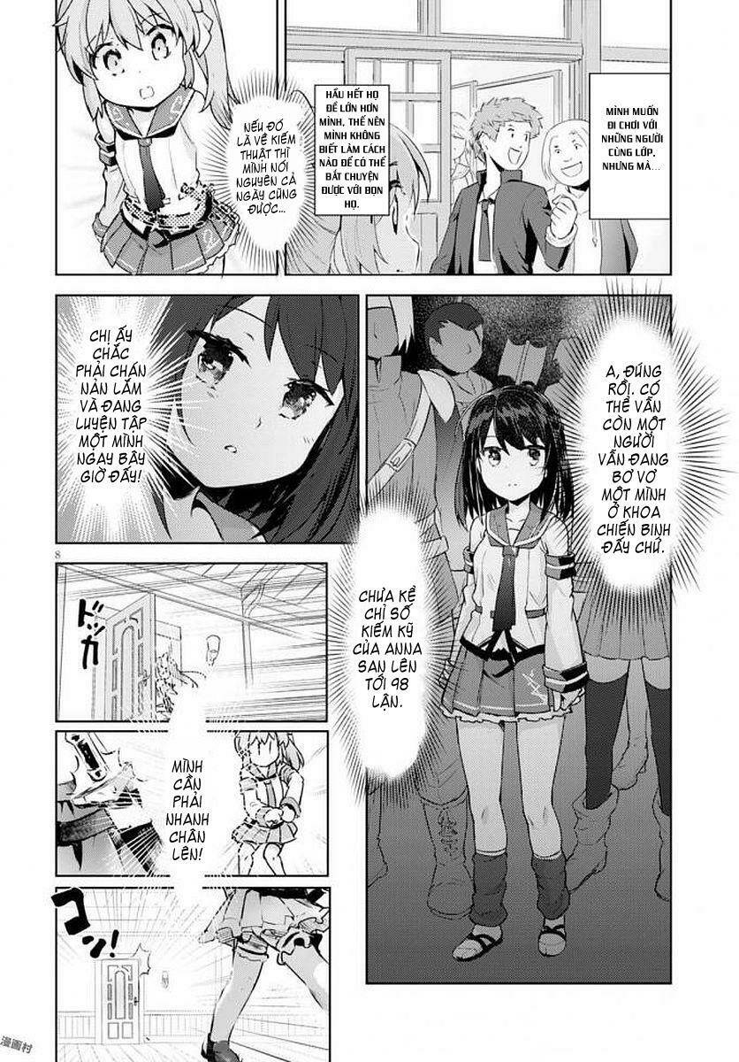 kenshi o mezashite nyugaku shitanoni maho tekisei 9999 nandesukedo!? chapter 4 11